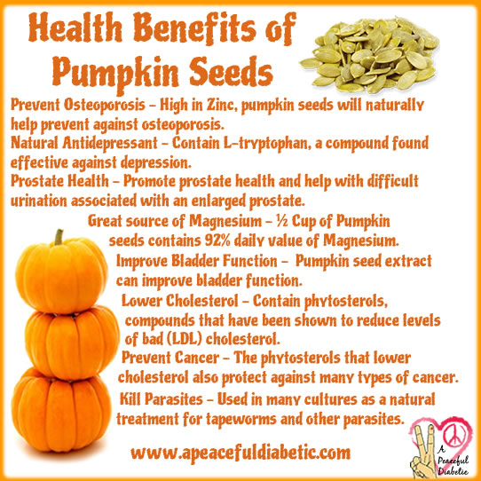 Health Benefits of Pumpkin Seeds